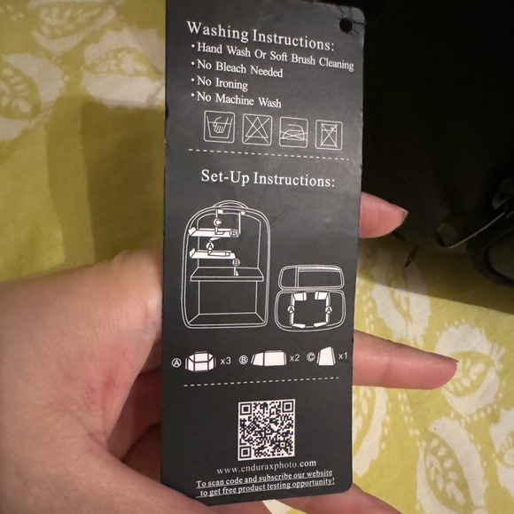 NIB Endurax Large Camera Backpack Waterproof Compatible Canon Nikon Photographer - Picture 6 of 10